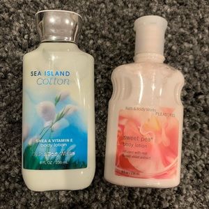 Two Bath and Body Works Lotions